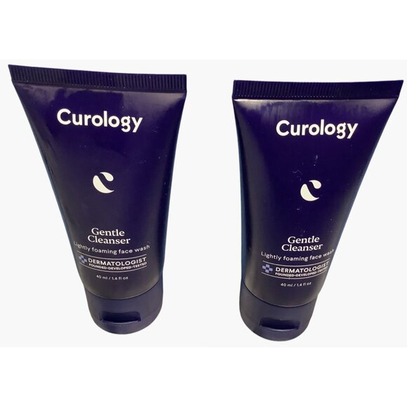 2 Curology Gentle Cleanser Lightly Foaming Face Wash 1.4 fl oz - Picture 3 of 4